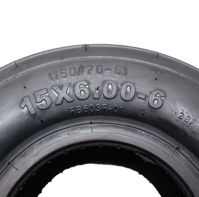 Pneu 15x6.00-6