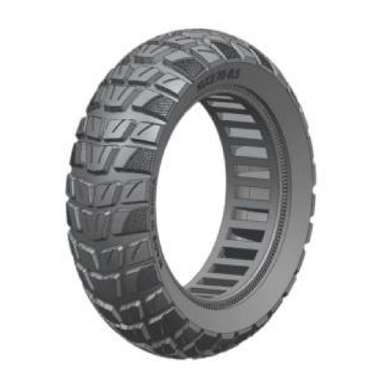 Pneu increvable 10x2.75-6.5