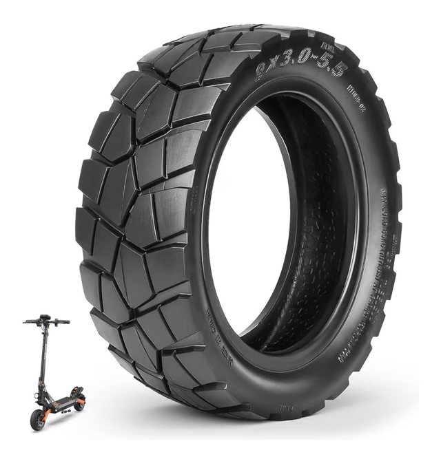 Pneu 9x3-5.5 Tubeless