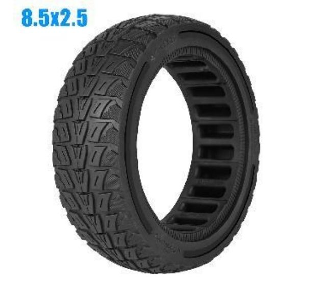 Pneu increvable 8,5x2,5